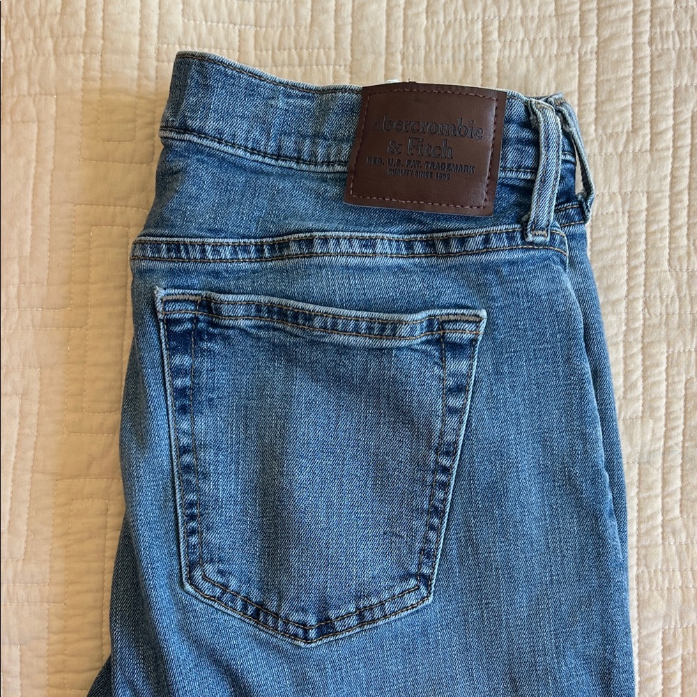 Abercrombie & Fitch Light Blue Denim Jeans